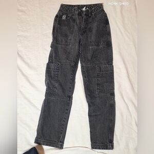 The Ragged Priest Black Boot Cut Jeans